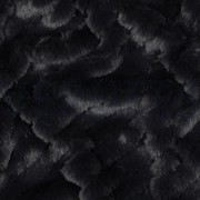 FAUX FUR STRIPES ANTHRACITE (thumbnail) #2