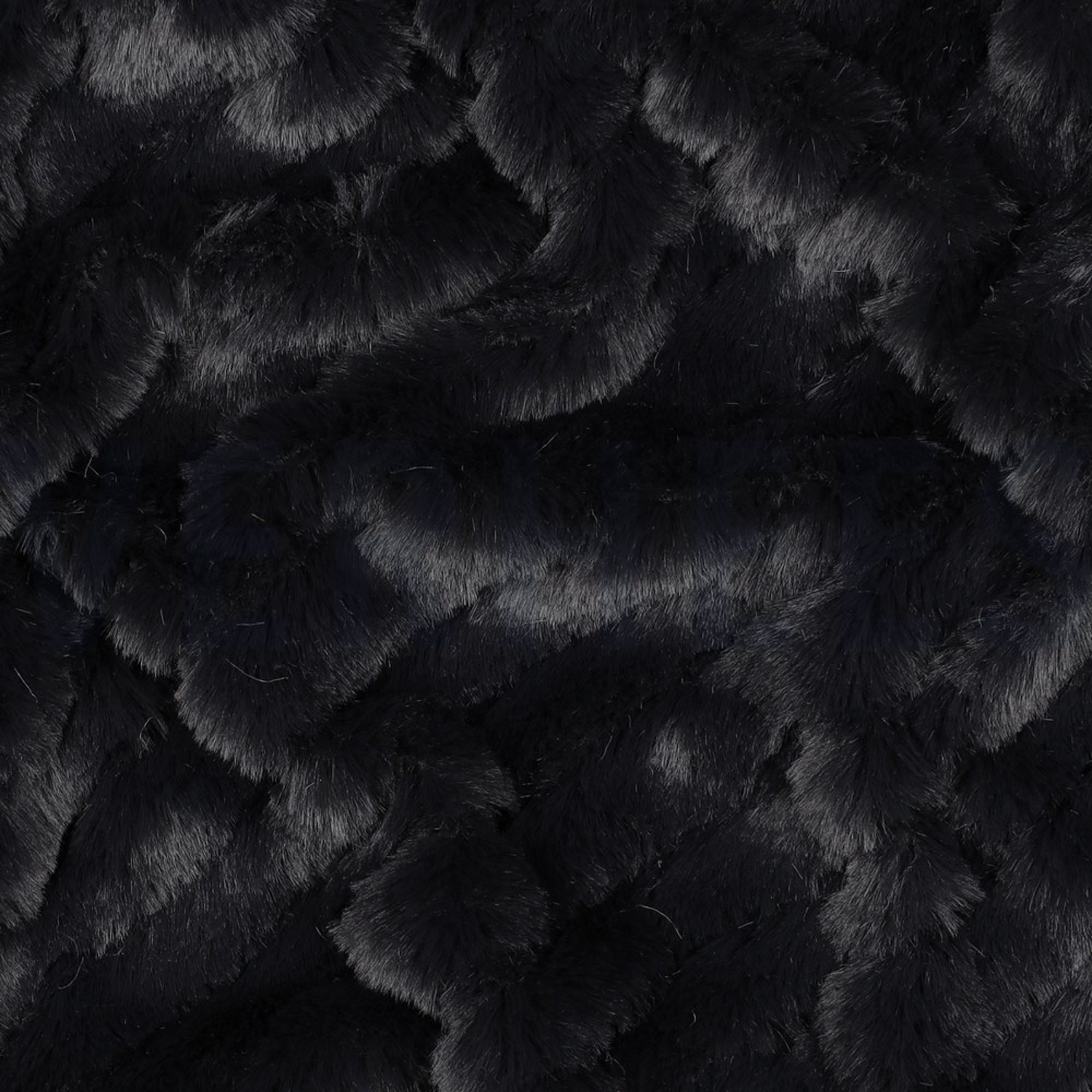 FAUX FUR STRIPES ANTHRACITE (high resolution) #2