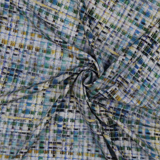 VISCOSE RADIANCE DIGITAAL GRAFISCH MULTI #7