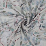 VISCOSE RADIANCE DIGITAAL BLOEMEN ECRU (thumbnail) #2