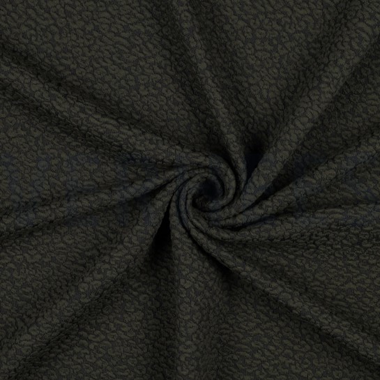 KNITTED JACQUARD ARMY GREEN #7
