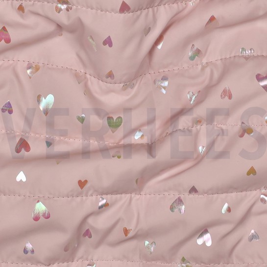 STEPPSTOFF FOLIE HERZEN HELLROSA #7