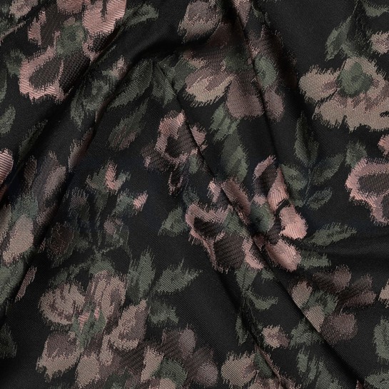 JACQUARD BLUMEN ALTROSA #7