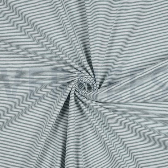 JERSEY YARN DYED STRIPES BLUE SHADOW #7