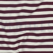 FRENCH TERRY YARN DYED STRIPES AUBERGINE (thumbnail) #2