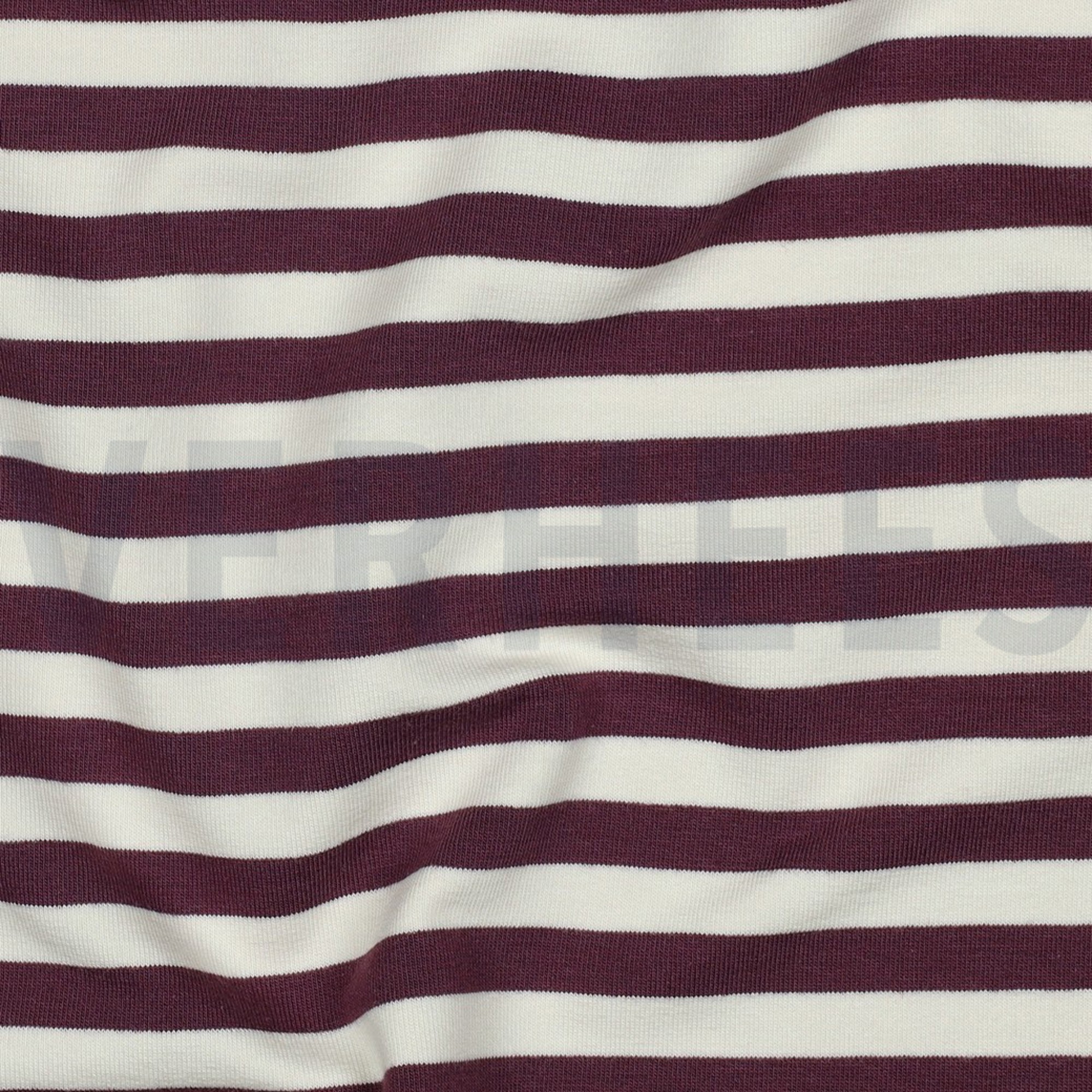 FRENCH TERRY YARN DYED STRIPES AUBERGINE (high resolution) #2