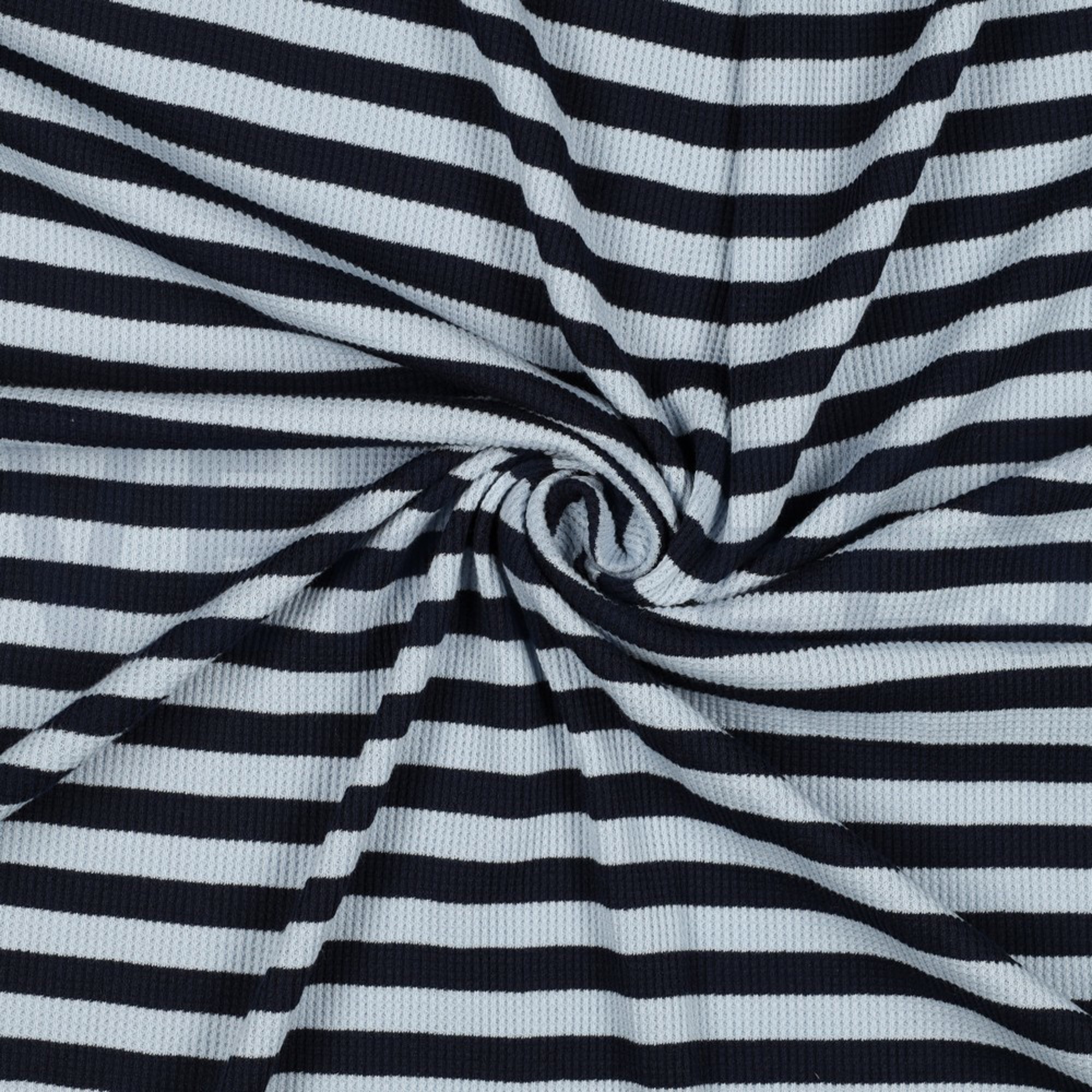 WAFEL GARENGEVERFD STREPEN DONKERBLAUW / BLAUW (high resolution) #2