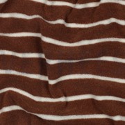 BAUMWOLLE FROTTEE GARNGEFÄRBT STREIFEN KAMEL/ECRU (thumbnail) #2
