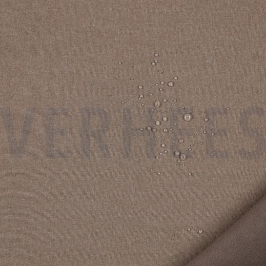 SOFTSHELL MELANGE HELLBRAUN #7