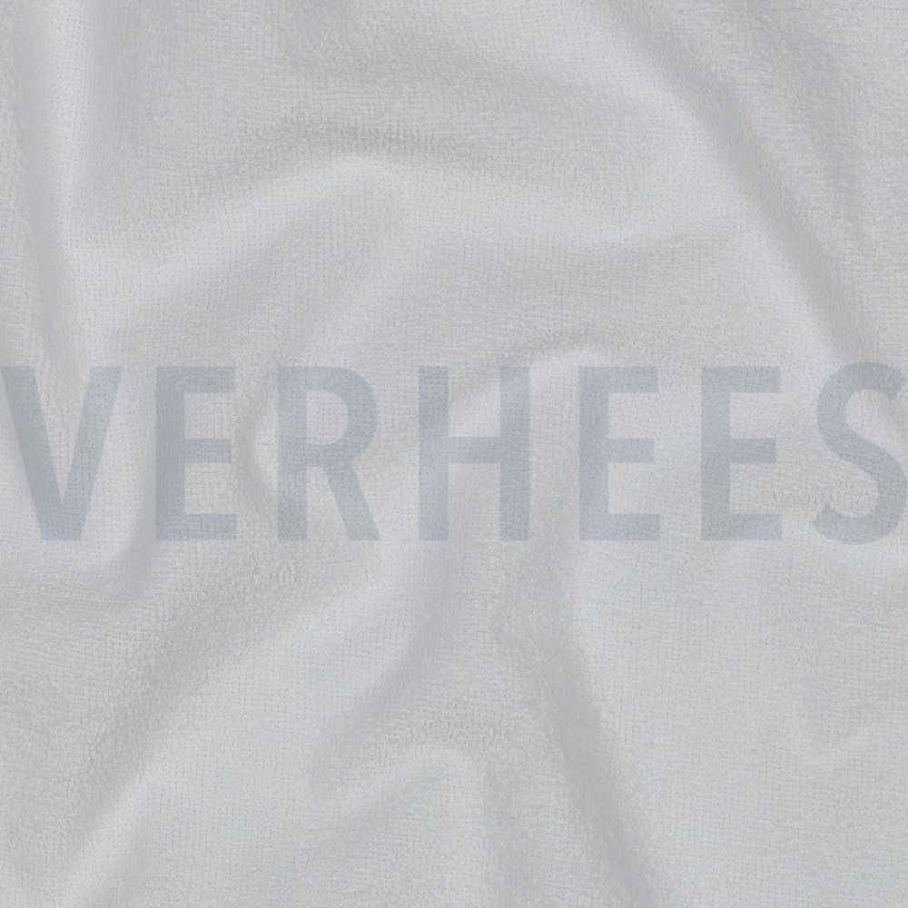TOWELLING LAMINATED WHITE #7
