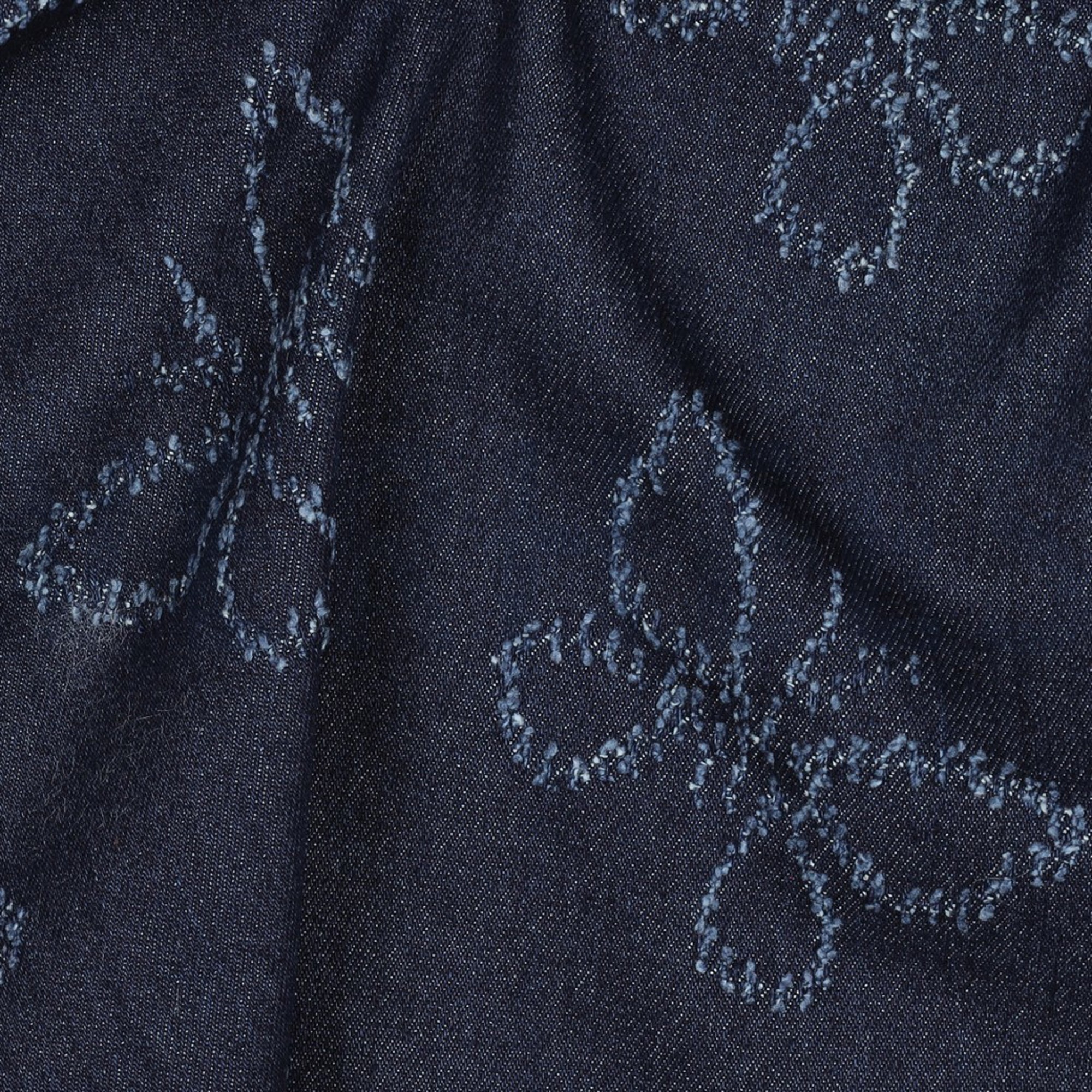 DENIM JACQUARD SCHMETTERLINGE BLAU (high resolution) #2
