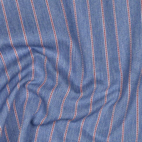 DENIM STREIFEN HELLBLAU #7