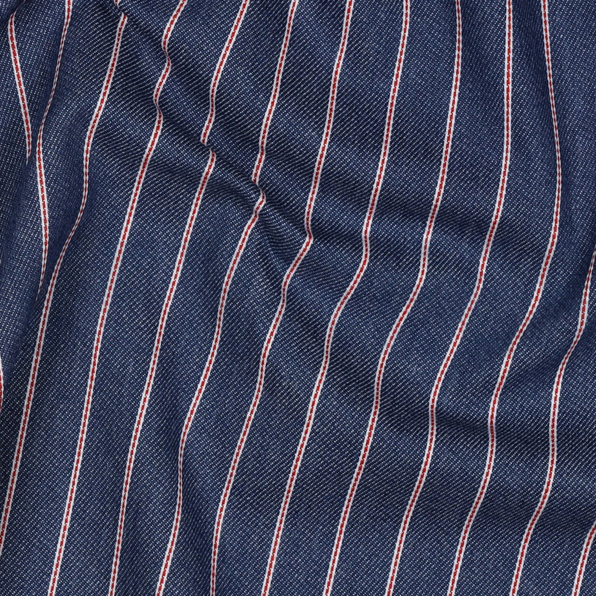 DENIM STREIFEN BLAU (high resolution) #2