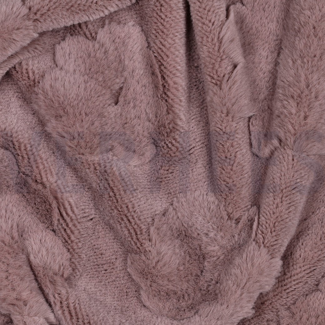 FLEECE BLOEMEN MAUVE #7