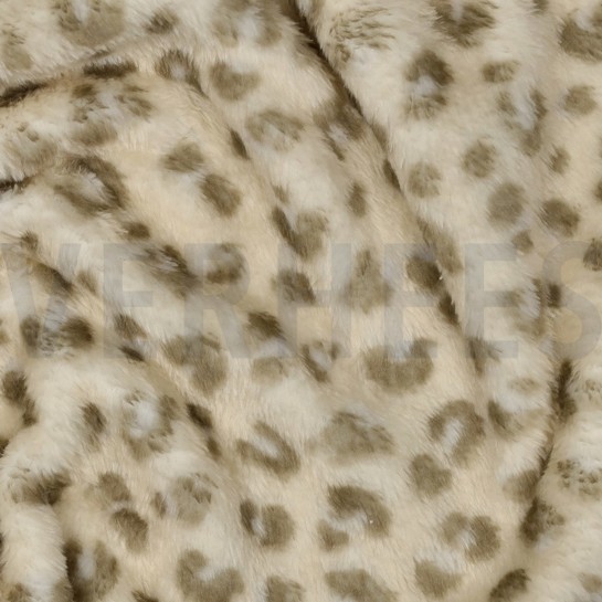 FLEECE BEIDSEITIG TIERHAUT BEIGE #7