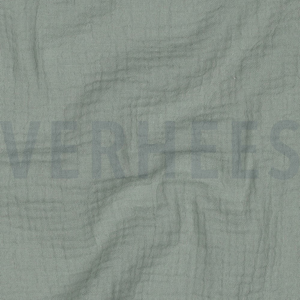 DOUBLE GAUZE 160CM GROEN #7