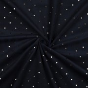 FEINCORD GOLD FOLIE PUNKTE MARINEBLAU (thumbnail) #2