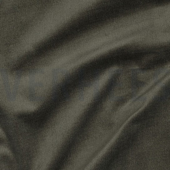 VELOURS MILLERAIES STRETCH 28W VERT ARMÉE #7