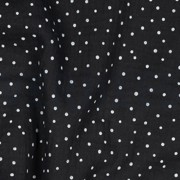 DOUBLE GAUZE LITTLE DOTS BLACK (thumbnail) #2