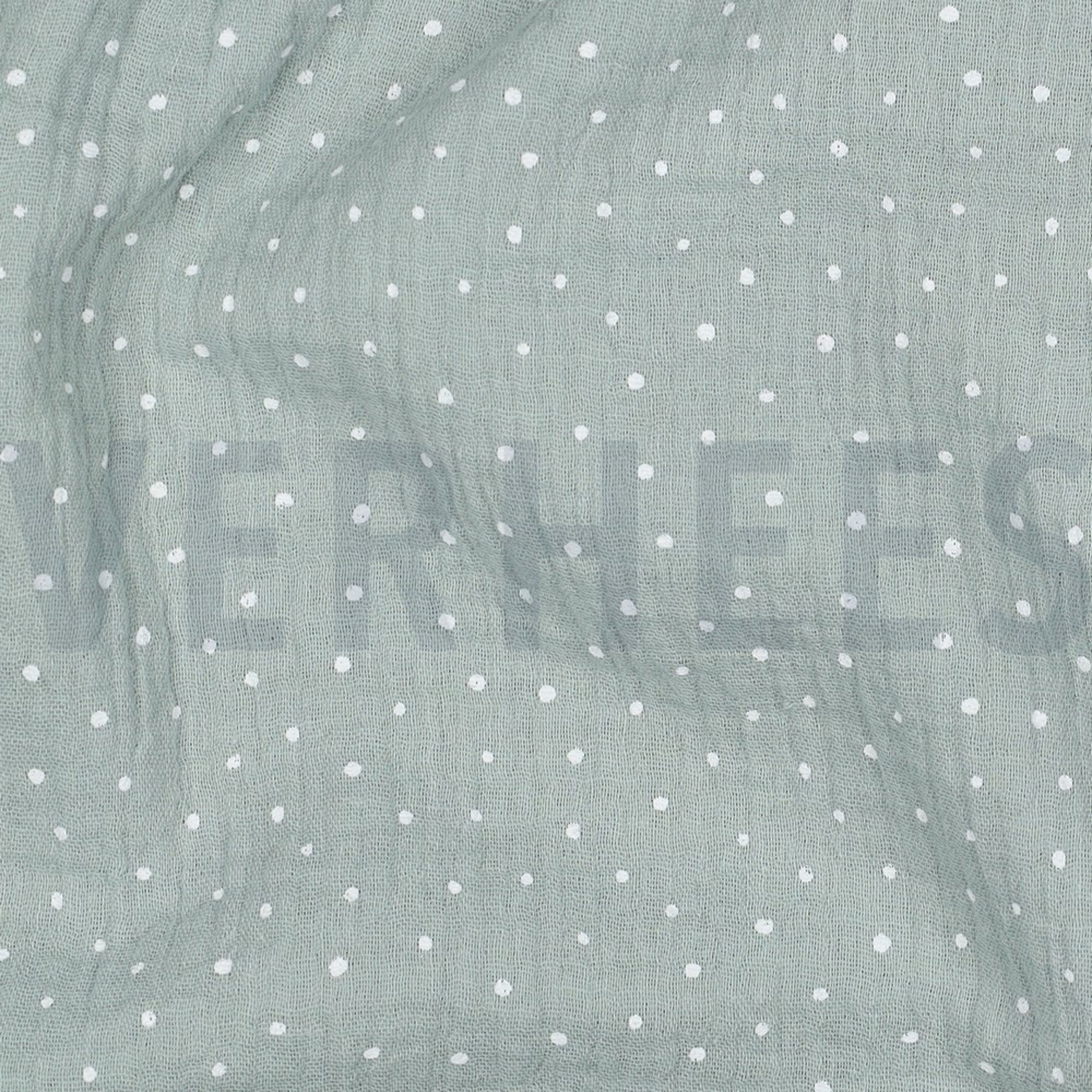 MUSSELIN KLEINE PUNKTE MINZE (high resolution) #2