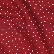 DOUBLE GAZE DE COTON PETITS POINTS BAIE (thumbnail) #2