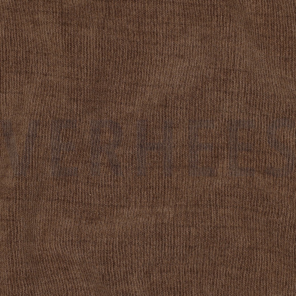 BEIDSEITIG GESTRICKTER VELOURS SHERPA BRAUN #7