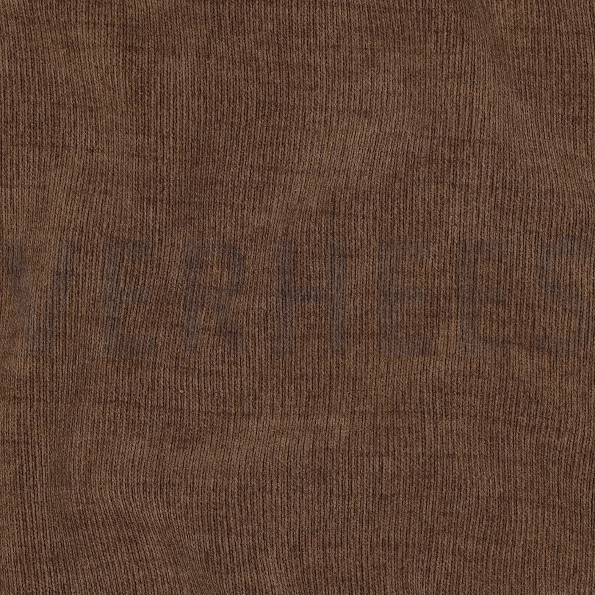 DUBBEL GEBREID VELOURS SHERPA BRUIN (high resolution) #2