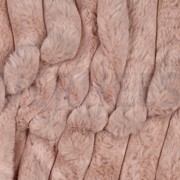 KUNSTPELZ STREIFEN ALTROSA (thumbnail) #2