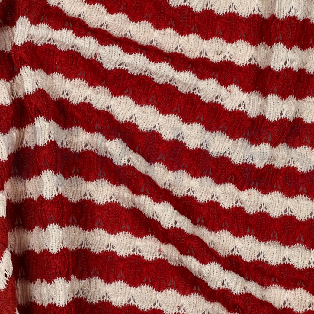 BREISEL JACQUARD STREPEN ROOD #7