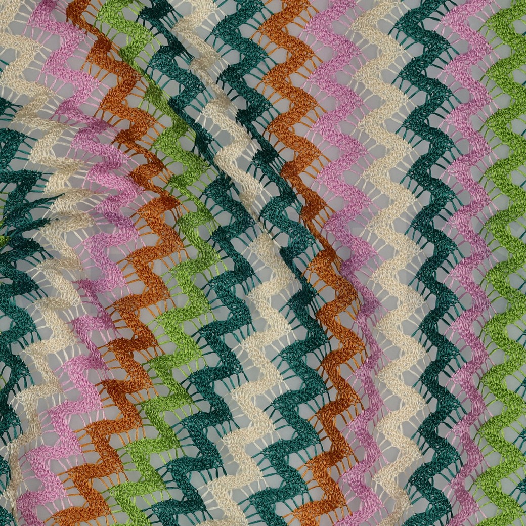 CROCHET TRICOTÉ VERT #7