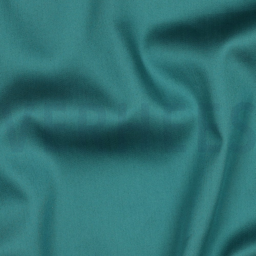 BAUMWOLLE SATIN DUNKELCYAN #7