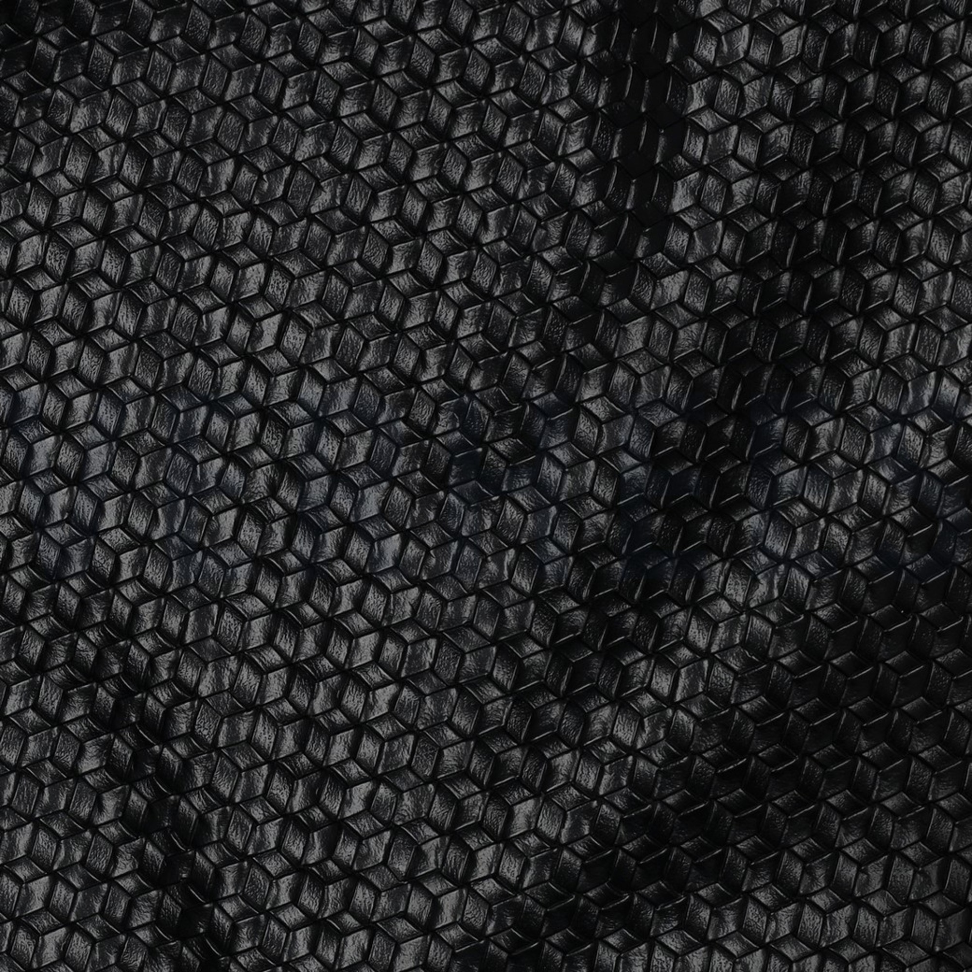 FAUX LEATHER WOVEN BLACK (high resolution) #2