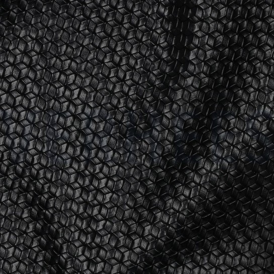 FAUX LEATHER WOVEN BLACK #7