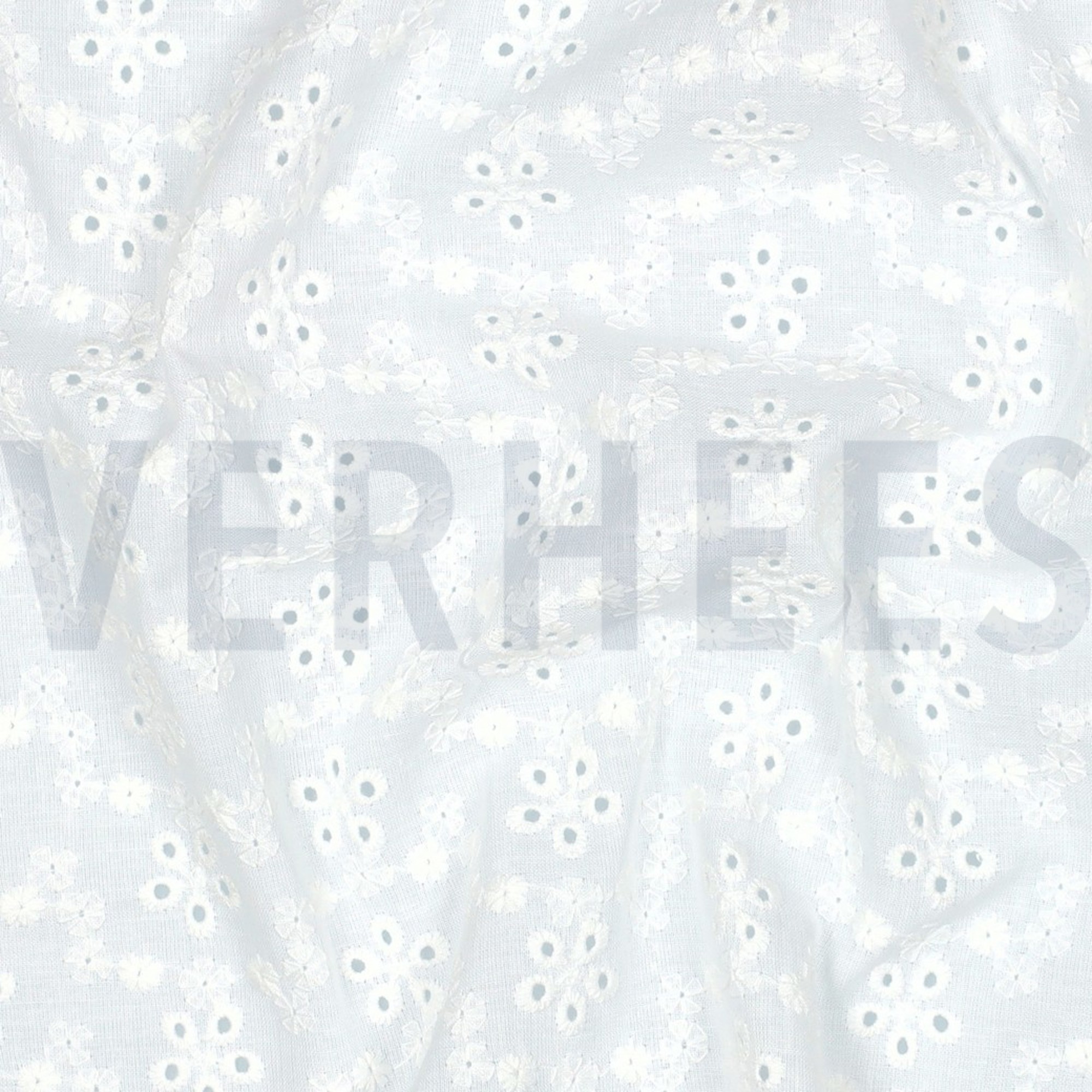 KATOEN EMBROIDERY TWEE-ZIJDIGE GOLFRAND WIT (high resolution) #2