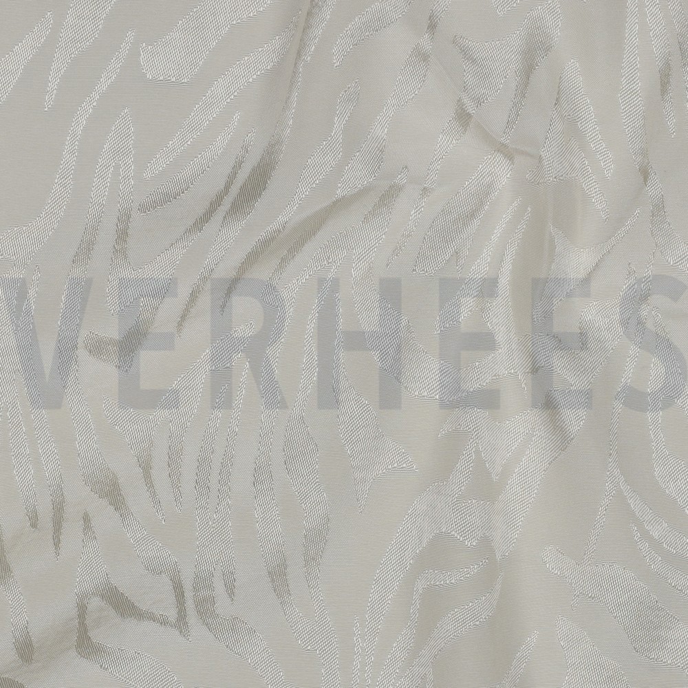 VISCOSE JACQUARD DIERENHUID ECRU #7