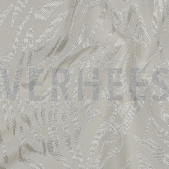 VISCOSE JACQUARD ANIMAL SKIN ECRU #7