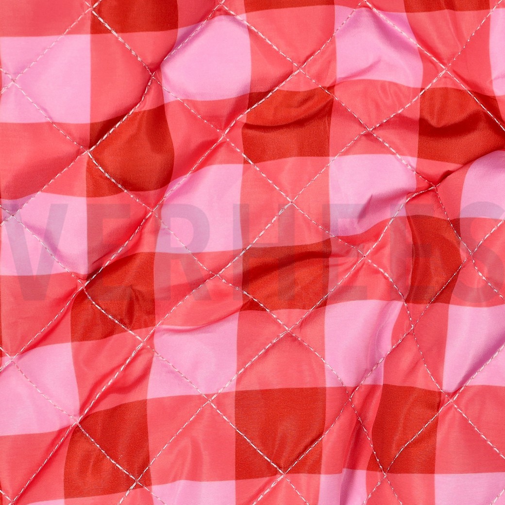 STEPPED CHECKS PINK #7