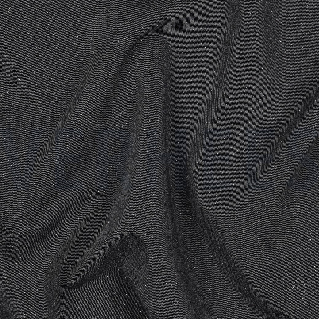 GABARDINE FOLIE SCHWARZ MELIERT #7