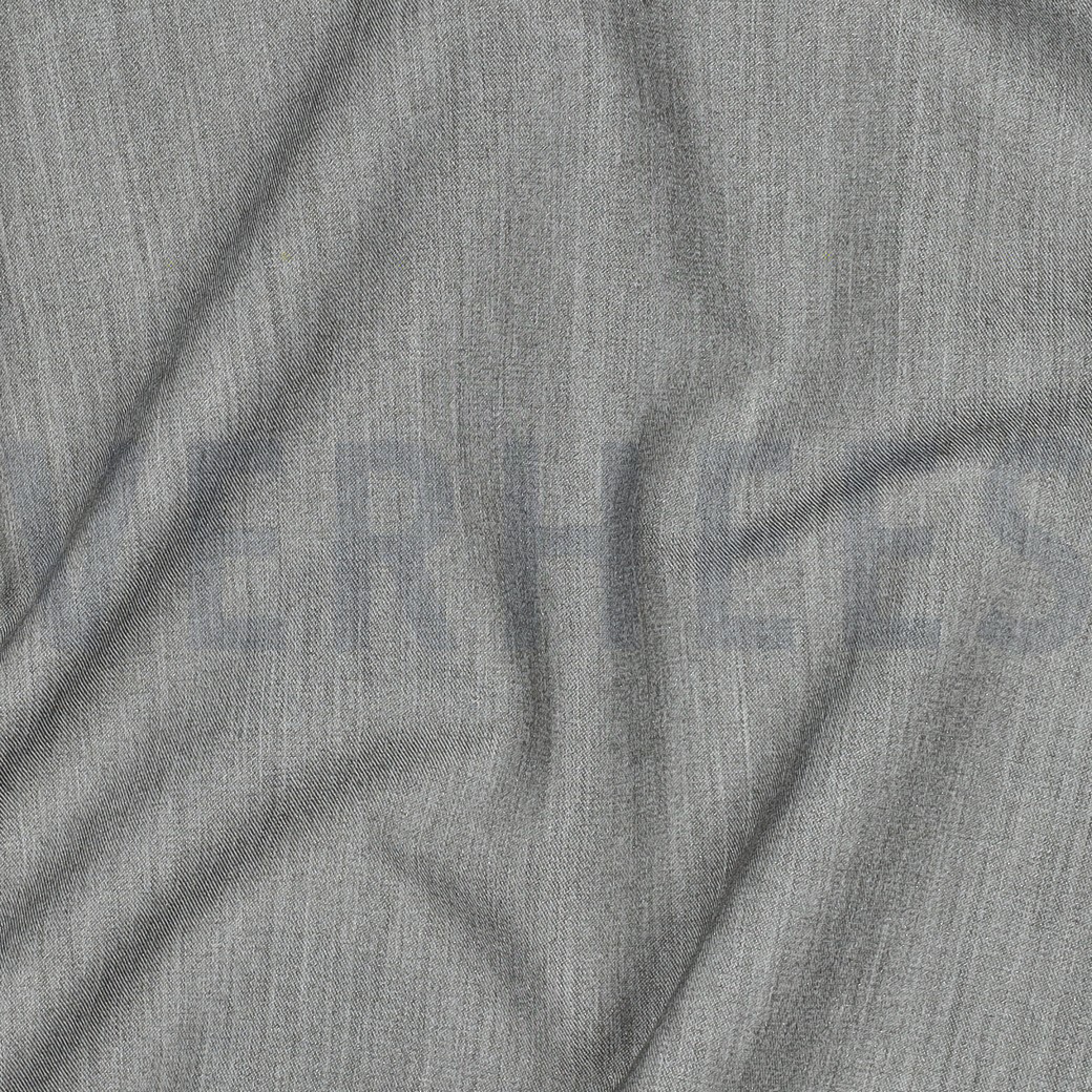 GABARDINE FOLIE HELLGRAU MELIERT #7