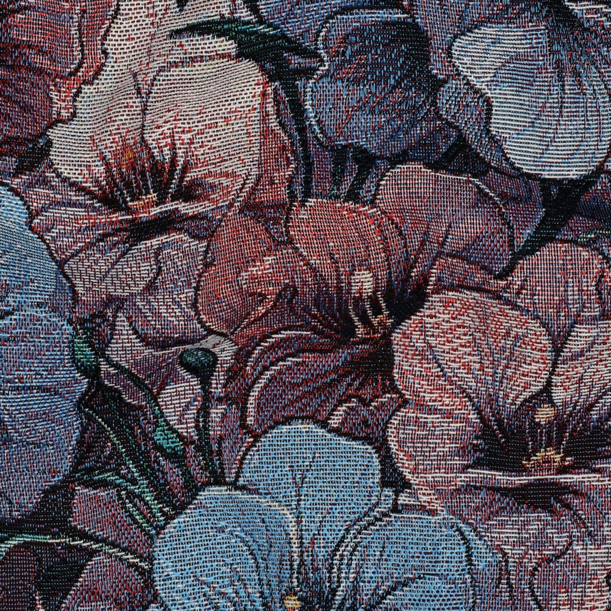 GOBELIN FLEURS BLEU (high resolution) #2