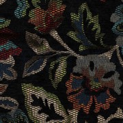GOBELIN CHENILLE BLUMEN SCHWARZ (thumbnail) #2