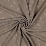 DOBBY JACQUARD STREPEN ZAND (thumbnail) #2