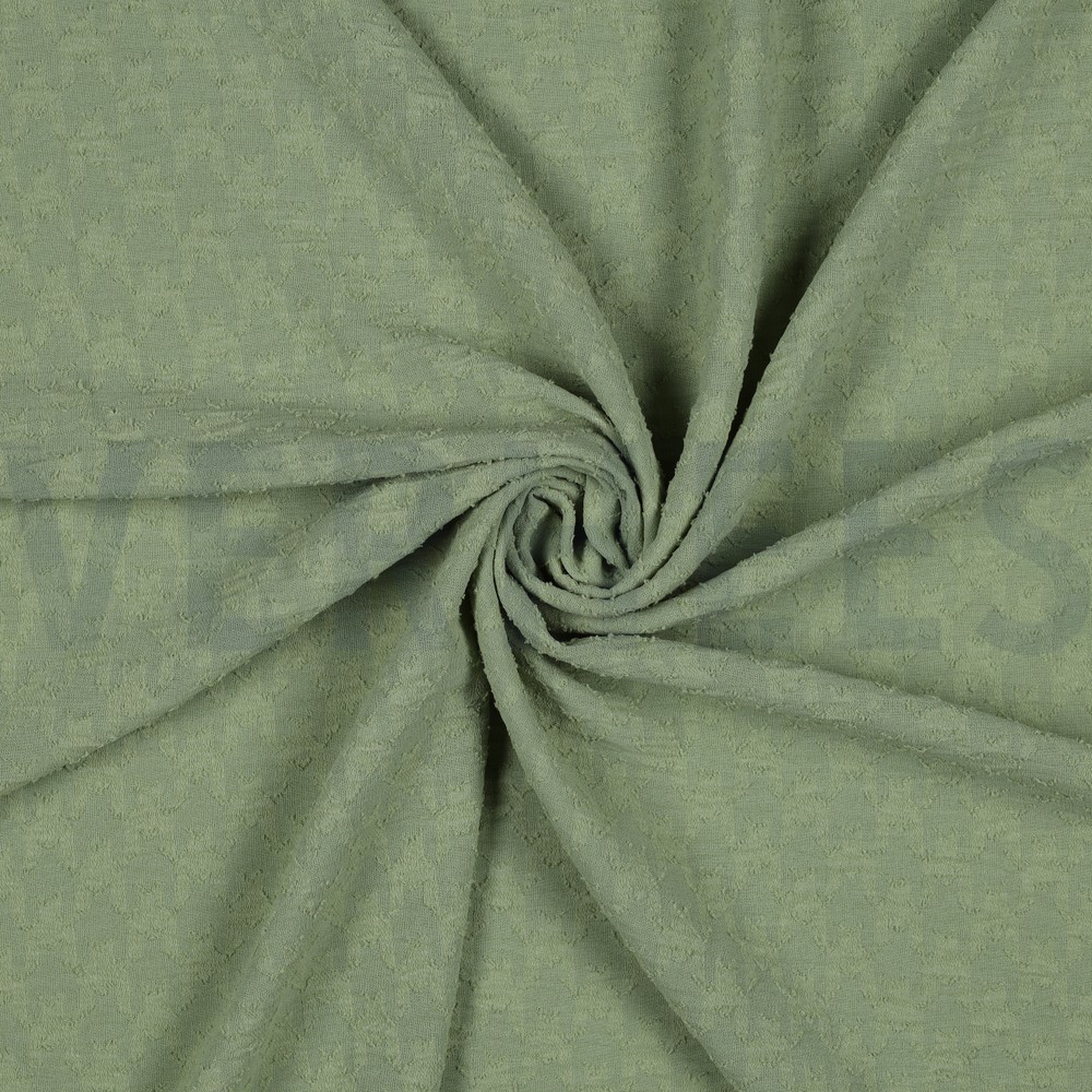 DOBBY JACQUARD GRAPHIQUE SAUGE #7