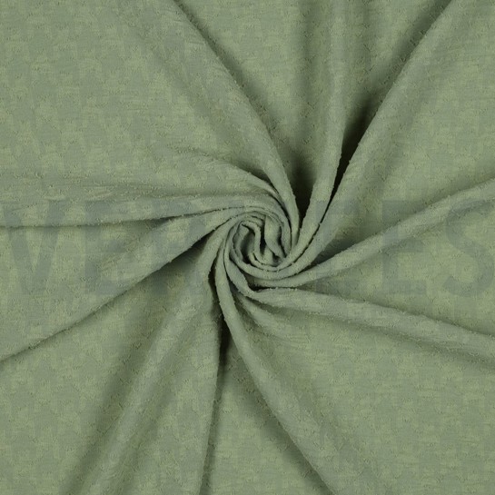 DOBBY JACQUARD GRAPHIC SAGE #7