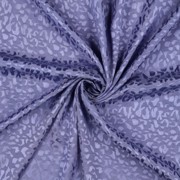 VISCOSE JACQUARD ANIMAL SKIN LAVENDER (thumbnail) #2