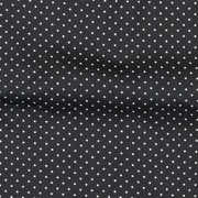 KATOENEN POPLIN KLEINE STIPPEN ZWART (thumbnail) #2