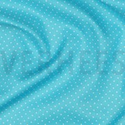 POPLIN PETIT DOTS TURQUOISE (thumbnail) #2