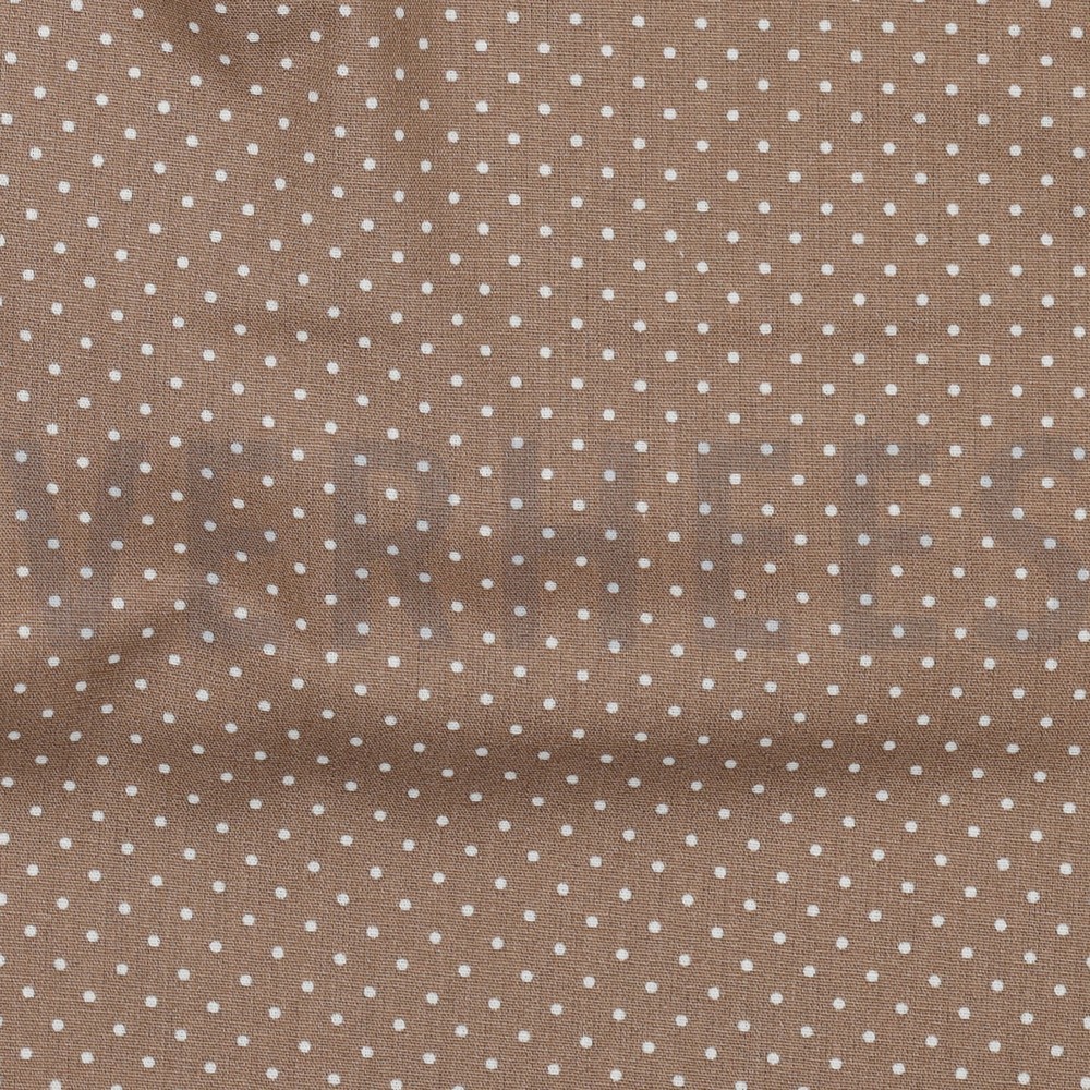 POPLIN PETIT DOTS TAUPE #7