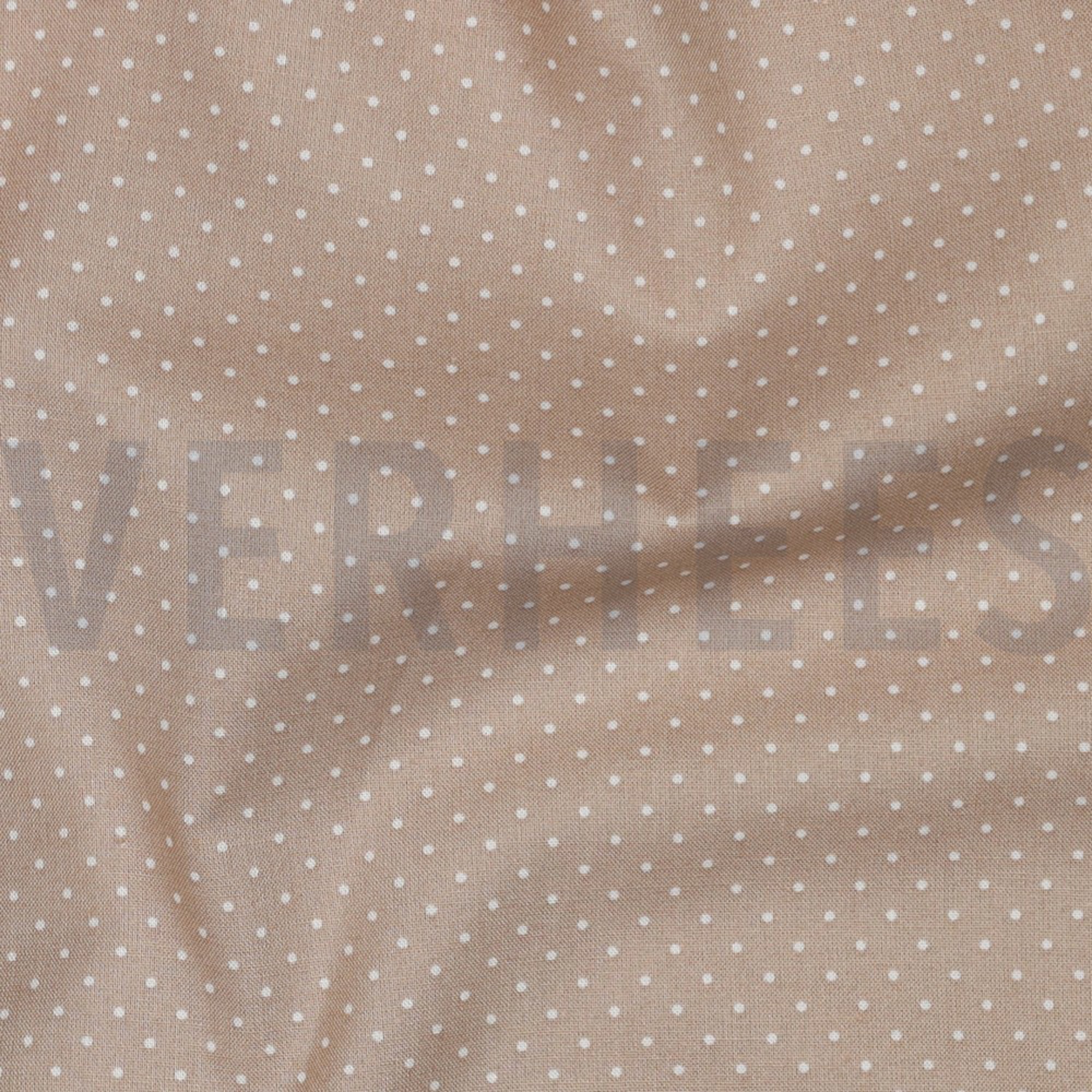 POPLIN PETIT DOTS SAND (high resolution) #2