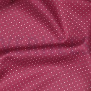 BAUMWOLLE POPELINE KLEINE PUNKTE MAUVE (thumbnail) #2